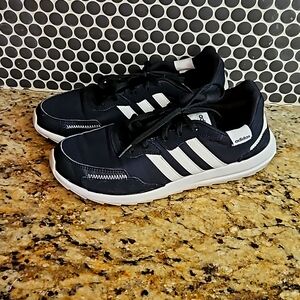 Adidas Womens Retrorun EH1859 Black Running Shoes Sneakers